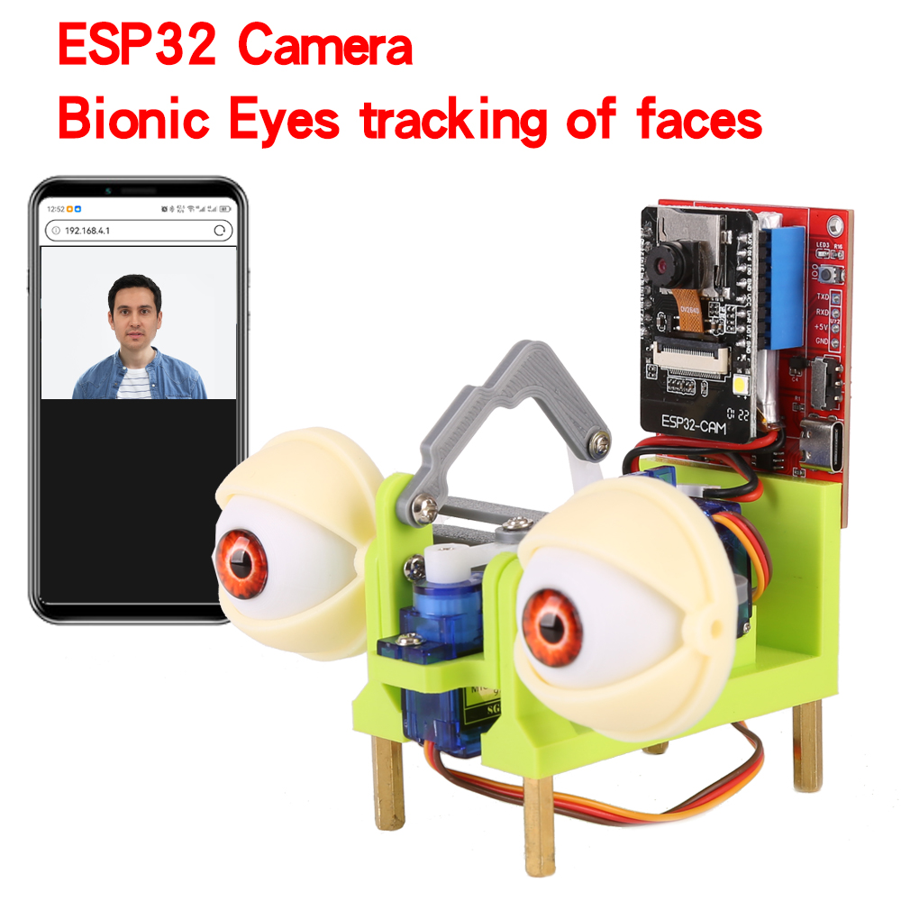 Diy Automation - WatchEye ESP32 Kamera Bioniczne oczy Śledzenie