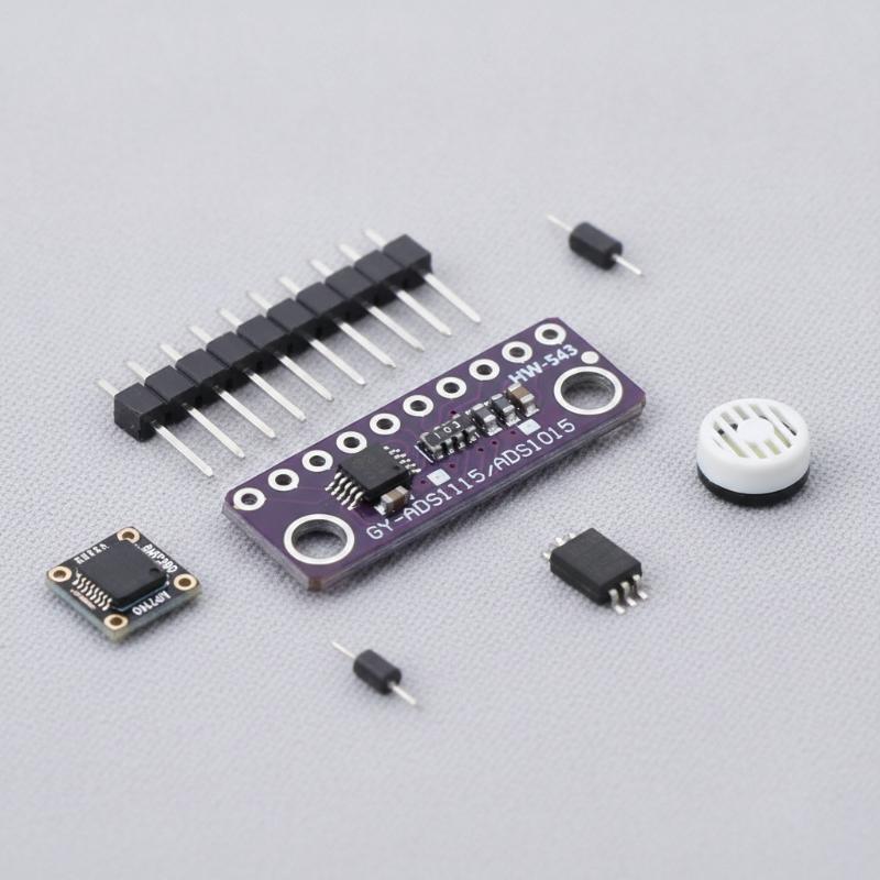 Home Automation Systems Diy - Moduł ADC ADS1115 z regulowanym wzmocnieniem,