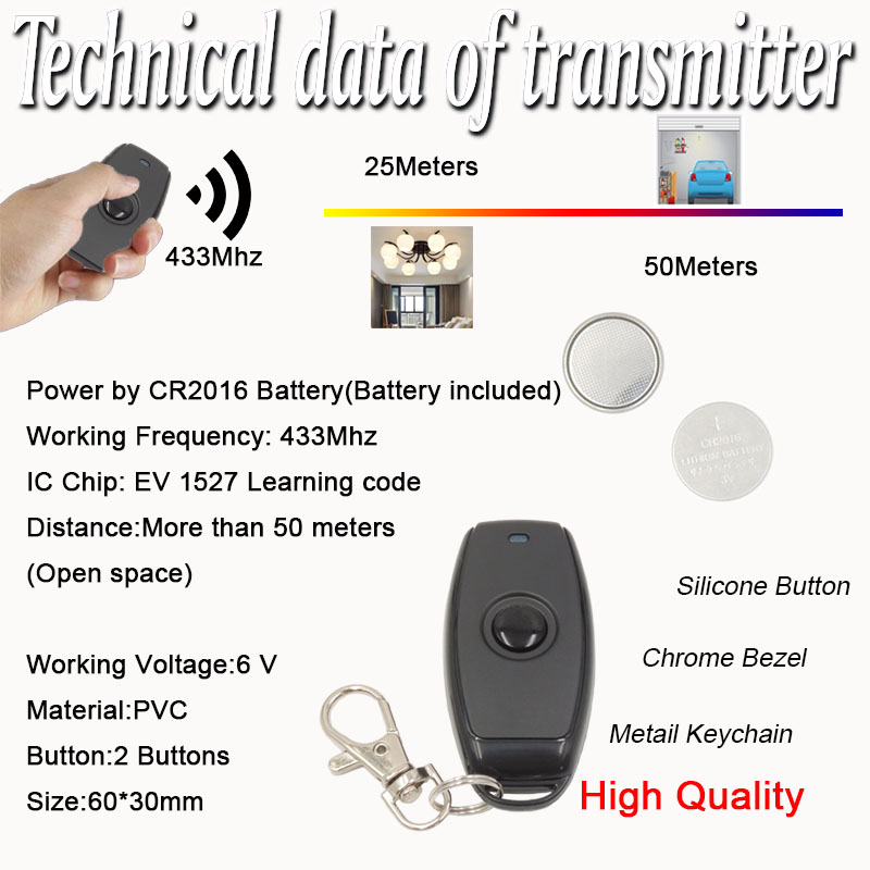 433mhz DC 3.6V 6V 12V 24V 1CH  – 433Mhz Receiver Module recenzja i cena