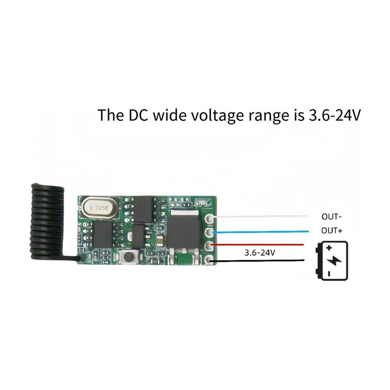 B04B - Kontroler przełącznika  – 433Mhz Receiver Module recenzja i cena