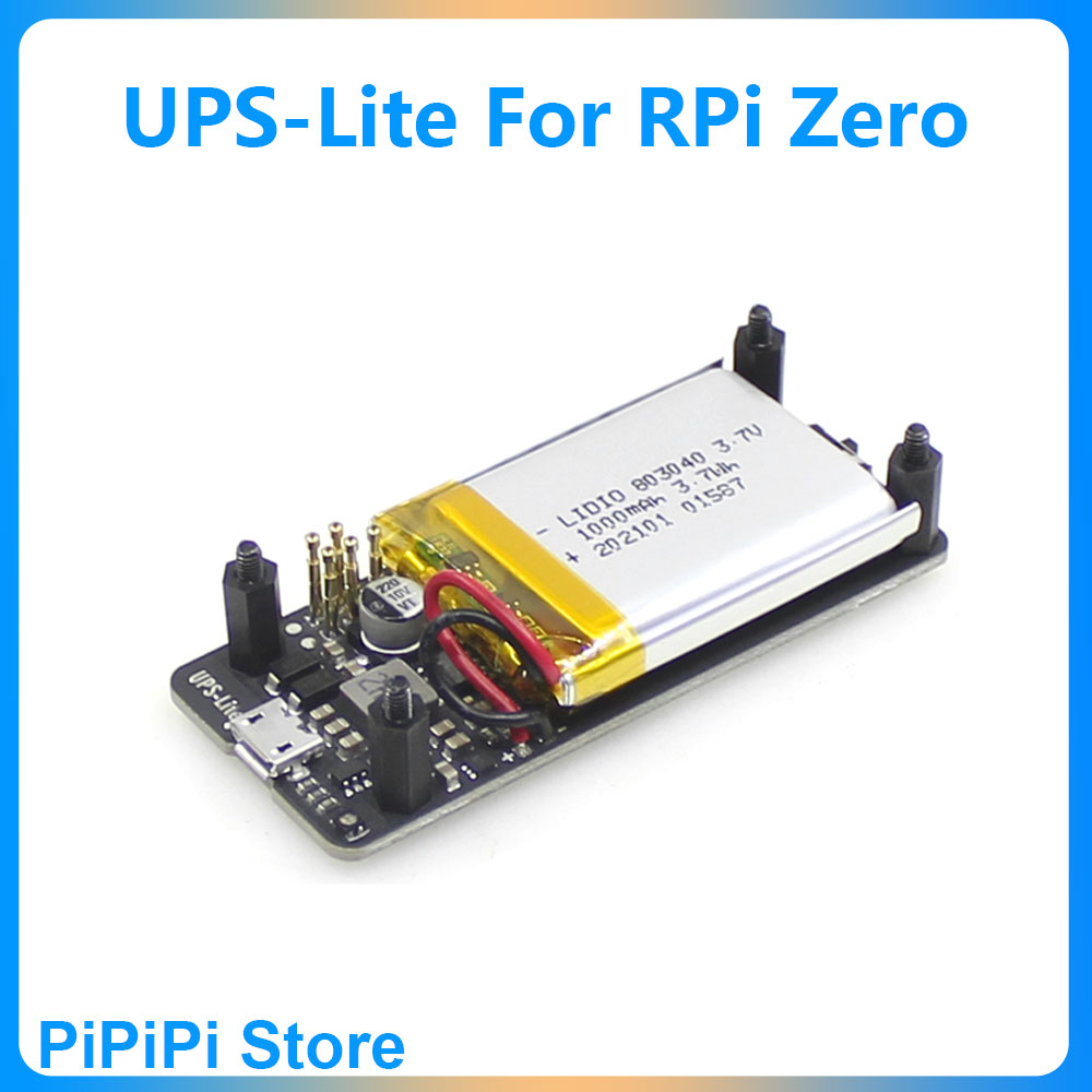 Płytka UPS HAT z baterią do Ra – Pi Zero W Board recenzja i cena