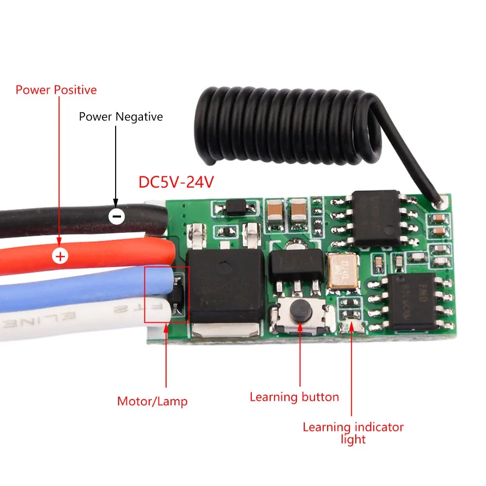 Moduł odbiornika bezprzewodowe – 433Mhz Receiver Module recenzja i cena