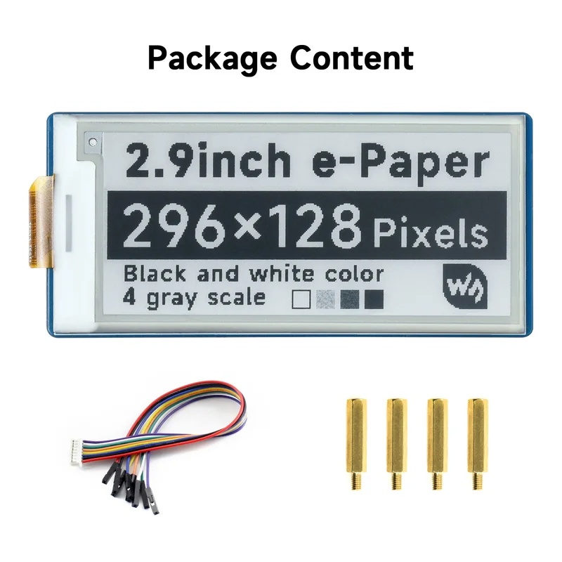 2,9-calowy moduł wyświetlacza  – Display Epaper 2.9 recenzja i cena