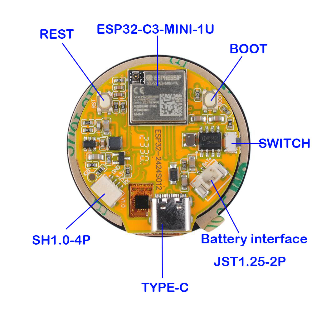 Wyświetlacz ESP32 1.28 cala ES – Home Automation With Arduino recenzja i cena