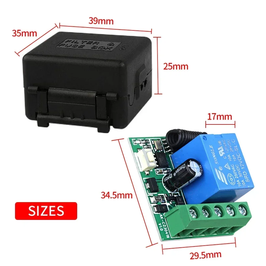 Uniwersalny inteligentny przeł – 433Mhz Receiver Module recenzja i cena