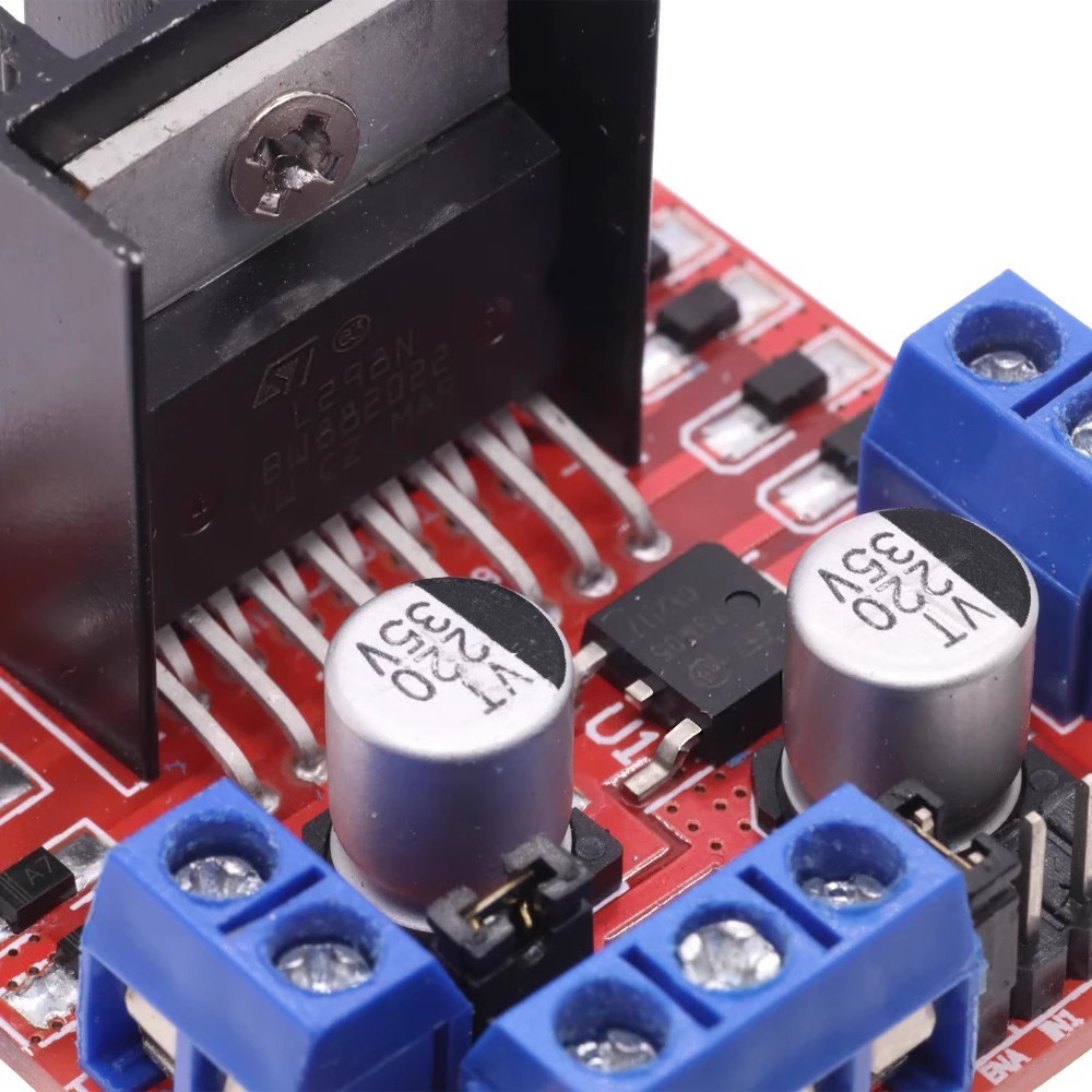 Moduł sterownika silnika L298N – Diy Automation Projects recenzja i cena