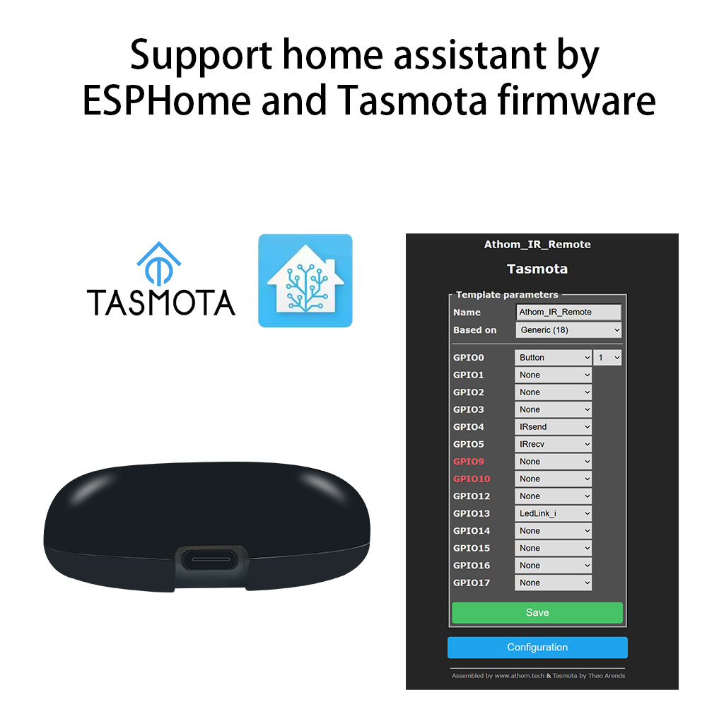 Pilot IR Tasmota MQTT ESP8285  – Home Automation Technology recenzja i cena